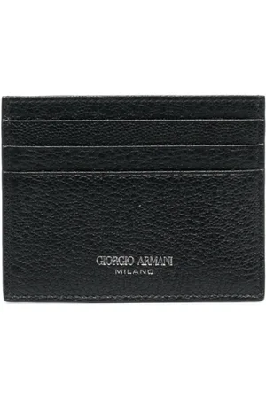 Giorgio Armani Tarjetero granulado