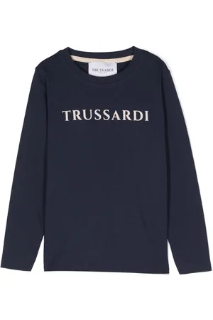 Trussardi Sudadera con logo afelpado