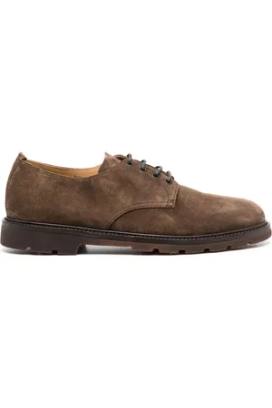 HENDERSON BARACCO Zapatos derby de gamuza con agujetas