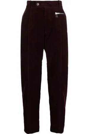 Balmain Pantalones tapered con diseño corto