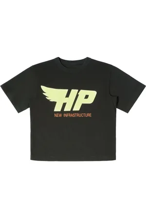 Heron Preston Playera con logo estampado