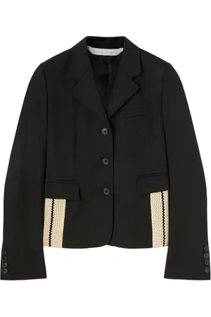 Palm Angels Blazer ajustado con detalle lateral