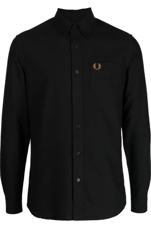 Fred Perry Camisa Oxford con logo bordado