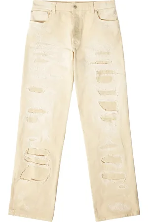 Heron Preston Jeans rectos con tiro medio