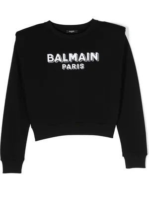 Balmain Sudadera con logo estampado