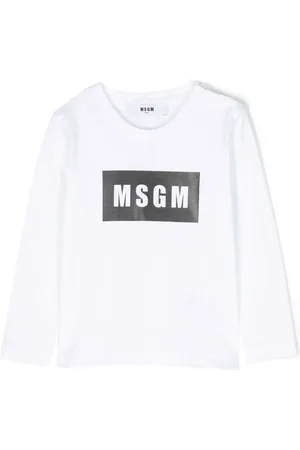 Msgm Sudadera con logo estampado