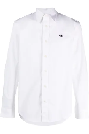 Diesel Camisa S-Benny-A con aplique del logo
