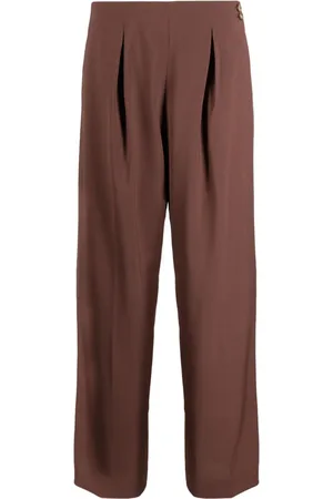 REJINA PYO Pantalones rectos con tiro alto