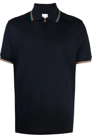 Paul Smith Playera tipo polo con detalle de rayas