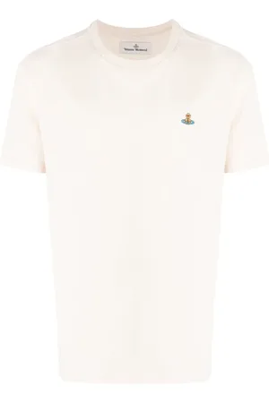 Vivienne Westwood Playera con logo bordado Orb