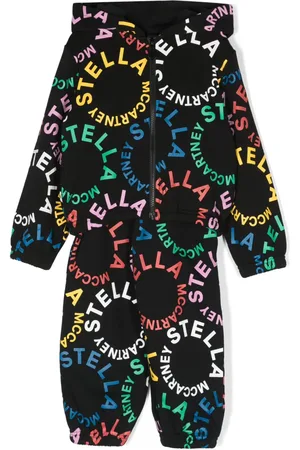 Stella McCartney Traje deportivo con logo estampado