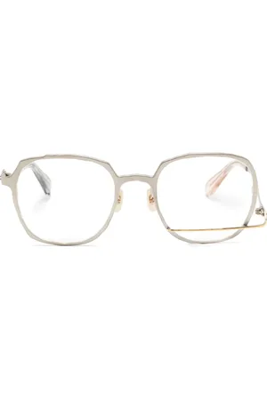 MASAHIROMARUYAMA Lentes con armazón cuadrada pulida