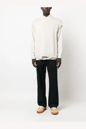 STUDIO NICHOLSON Chaleco tejido con cuello en V