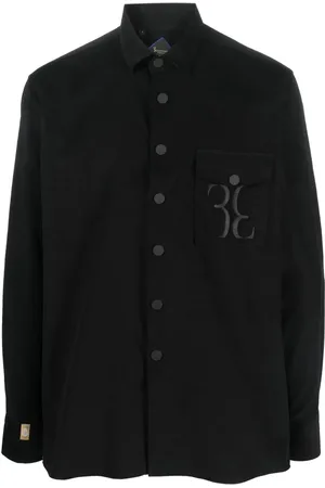 BILLIONAIRE Camisa con monograma bordado