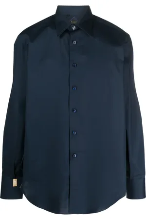 BILLIONAIRE Camisa con logo bordado