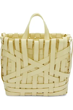 Jil Sander Tote tipo cesta con diseño entretejido
