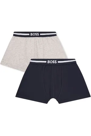 HUGO BOSS Pack de dos bóxeres con logo en la pretina