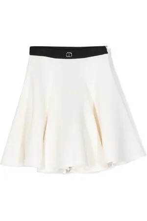 Twin-Set Falda acampanada con placa del logo