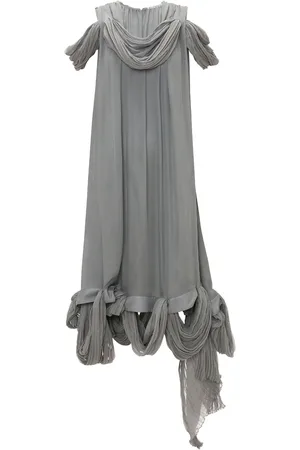 J.W.Anderson Vestido midi con diseño asimétrico