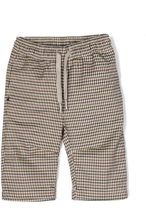 Trussardi Pantalones con estampado pied de poule