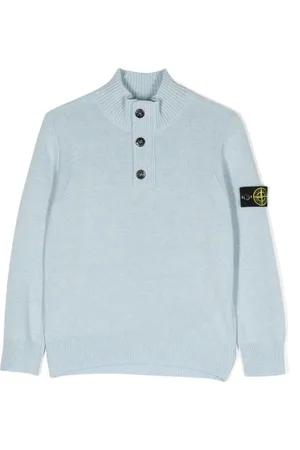 Stone Island Gorro tejido con motivo Compass