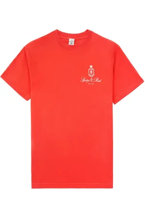 Sporty & Rich Playera Vendome con logo estampado