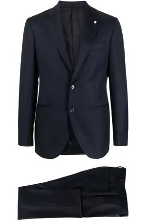 LUIGI BIANCHI MANTOVA Traje con botones