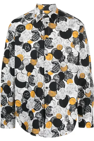 Msgm Camisa manga larga con estampado gráfico