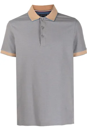 Tommy Hilfiger Playera tipo polo con placa del logo