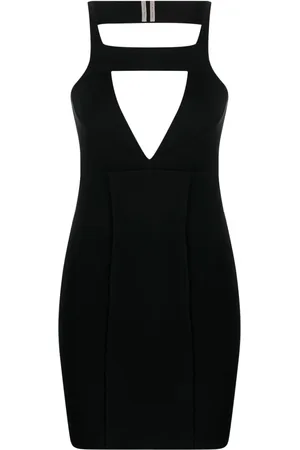 Rick Owens Vestido sin mangas con espalda descubierta