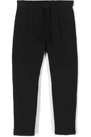 Paolo Pecora Pantalones chinos con cordones en la pretina