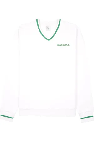 Sporty & Rich Sudadera con logo bordado