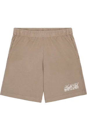 Sporty & Rich Bermudas con logo estampado