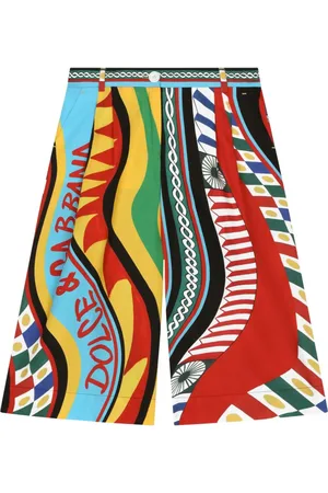 Dolce & Gabbana Culottes con estampado Carretto
