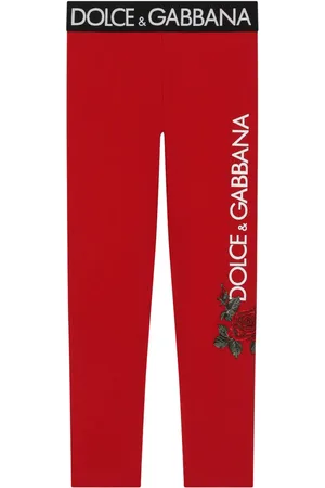 Dolce & Gabbana Leggins con logo estampado