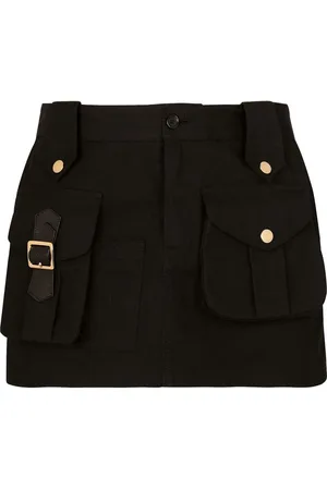 Dolce & Gabbana Falda corta con bolsillos