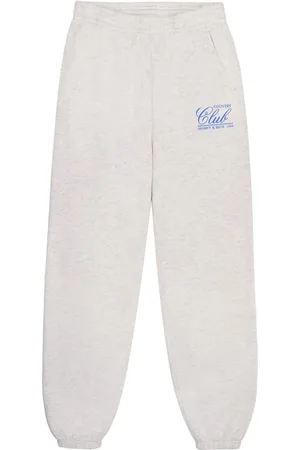 Sporty & Rich Pants con logo estampado