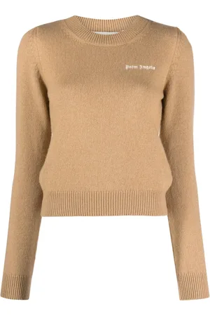 Palm Angels Suéter con logo bordado