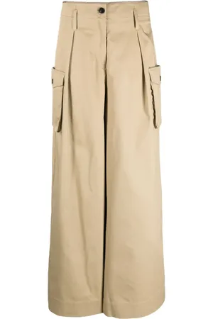 CO Pantalones cargo n diseño ancho