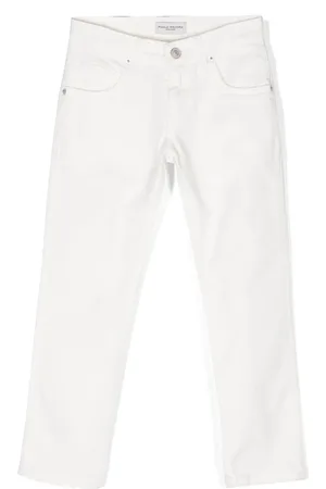 Paolo Pecora Jeans con parche del logo