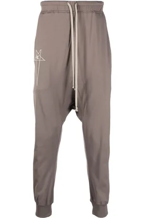 Rick Owens Pants con logo bordado