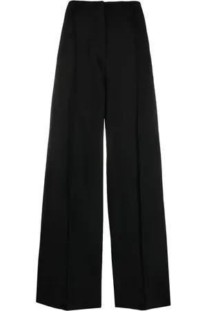 Acne Studios Pantalones palazzo con tiro alto