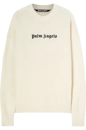 Palm Angels Suéter con logo bordado