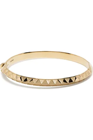 HARWELL GODFREY Pulsera Knife Edge en oro amarillo de 18kt