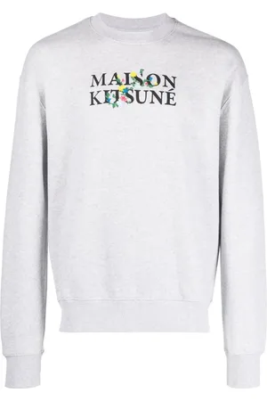 Maison Kitsuné Sudadera con logo estampado