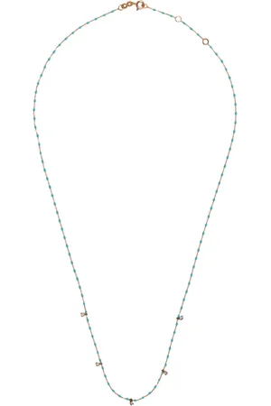 GIGI CLOZEAU Collar Mini Gigi en oro amarillo de 18kt con diamantes