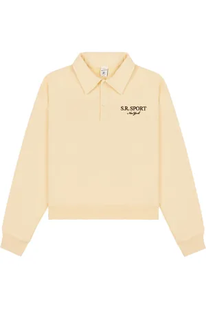 Sporty & Rich Playera tipo polo con logo bordado