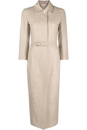 Thom Browne Vestido recto con cinturón