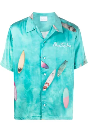 BLUE SKY INN Camisa con logo bordado