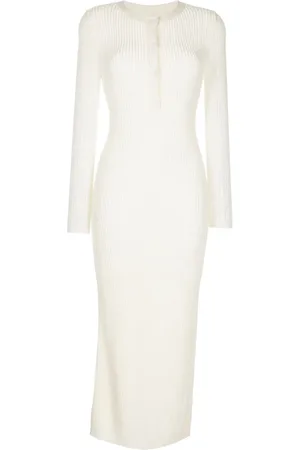 Cynthia Rowley Vestido tejido Henley